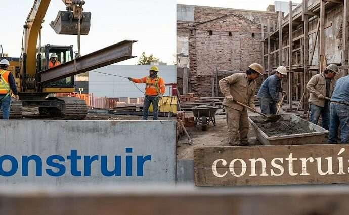La alcancía de las palabras y sus coroticos: «Construir» y «construían»