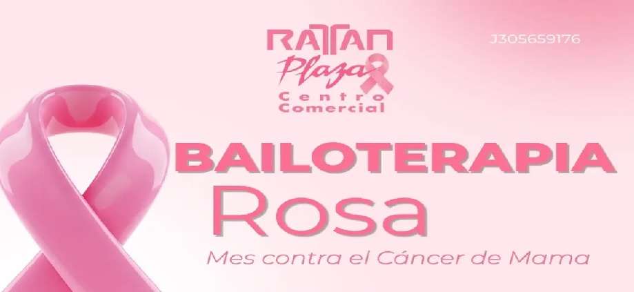 Rattan Plaza realizará Bailoterapia Rosa gratuita este 30 de octubre