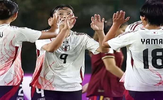 Japón frena a la Vinotinto Sub-17 femenina con victoria 0-2 en la fase de grupos del Mundial