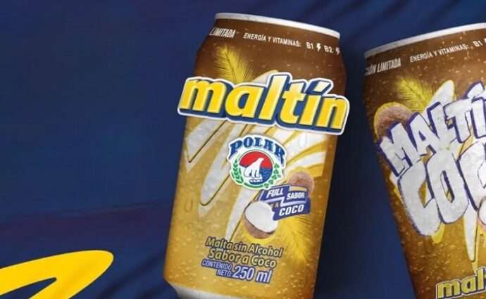 Maltín Polar presenta su nueva edición limitada sabor a coco en Venezuela