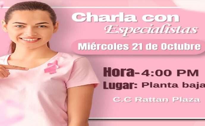 C.C. Rattan Plaza ofrecerá charla gratuita sobre prevención y detección temprana del cáncer de mama