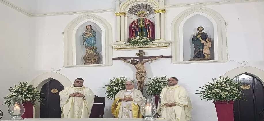 Heisar Pérez Contreras asume como párroco de la Parroquia San Juan Evangelista