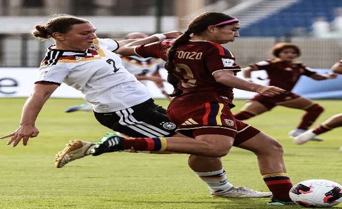 Venezuela derrotó 0-1 a Alemania en los octavos de final del Mundial Femenino Sub-17