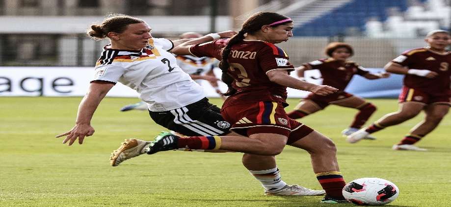 Venezuela derrotó 0-1 a Alemania en los octavos de final del Mundial Femenino Sub-17