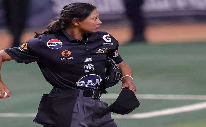 Wanda Rodríguez hace historia como la primera umpire principal en la LVBP